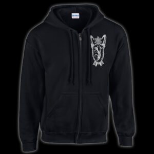 VERTIGE - Flame Zipped Hoodie